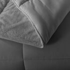 Cozy Down Alternative Reversible Comforter, Grey, , alternate image number 2