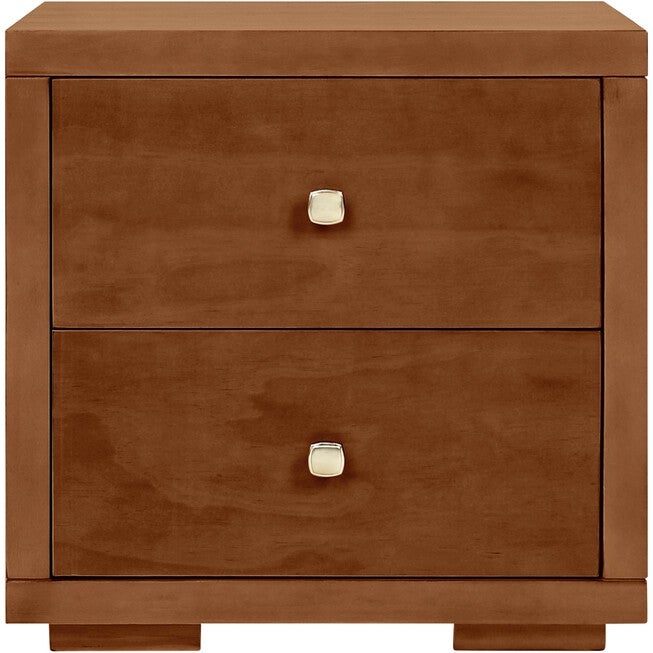 Winston Wooden Platform Bed in Cherry, King with 2 Nightstands, WALNUT, alternate image number 6