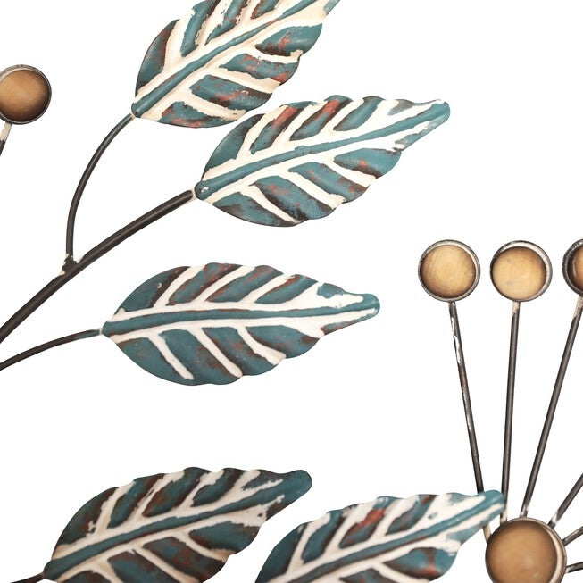 Beaded Metal Flower Bunch Wall Decor, , alternate image number null