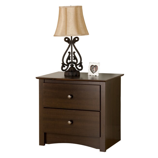 Fremont Espresso 2 Drawer Night Stand, ESPRESSO, hi-res image number 0