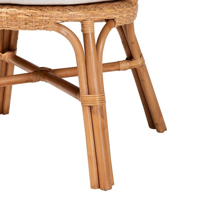Daniela Bohemian Light Honey Rattan Dining Chair, LIGHT, alternate image number null