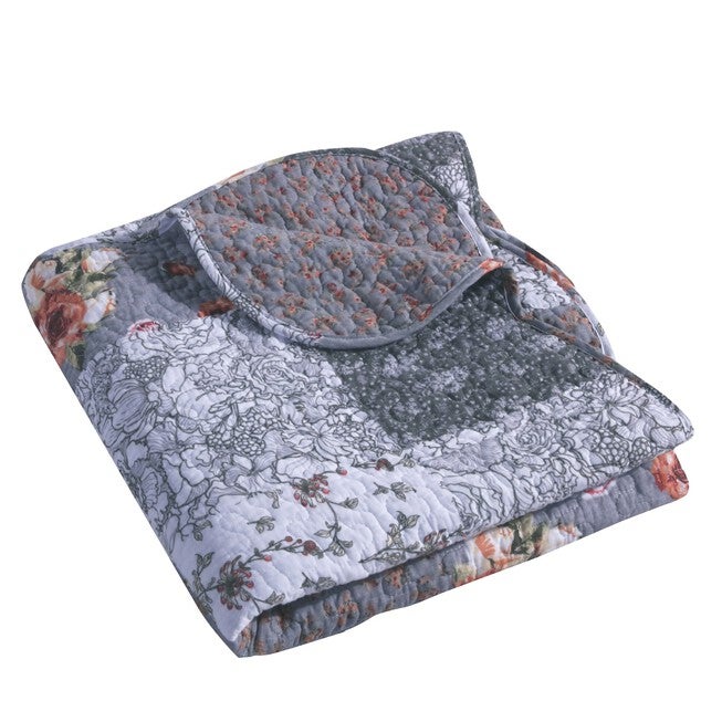 Giulia Quilted Throw Blanket, , on-hover image number 1