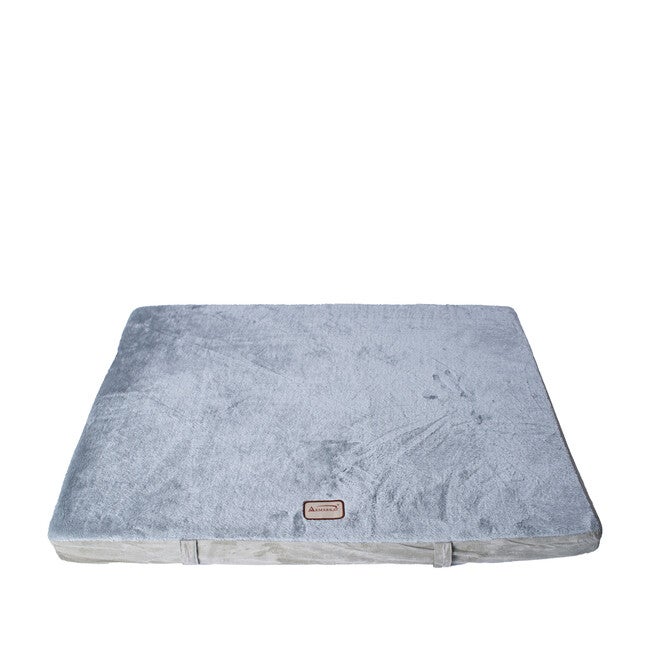 Memory Foam Orthopedic Dog Bed Mat, Sage Green/Grey, Large, , alternate image number null