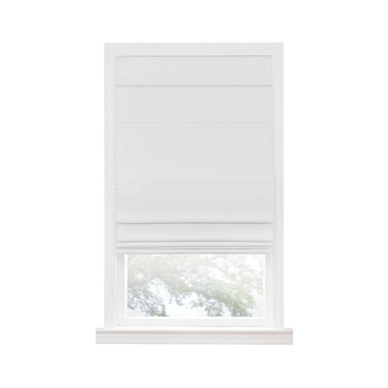 Cordless Blackout Roman Window Shade, WHITE, hi-res image number null