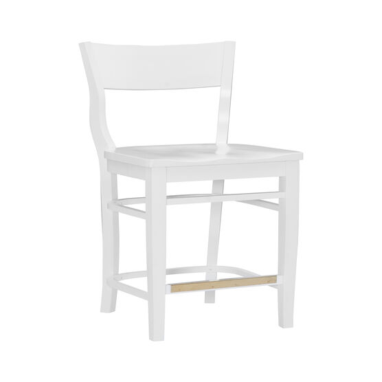 Chandler Counter Stool White Set of 2, WHITE, hi-res image number null