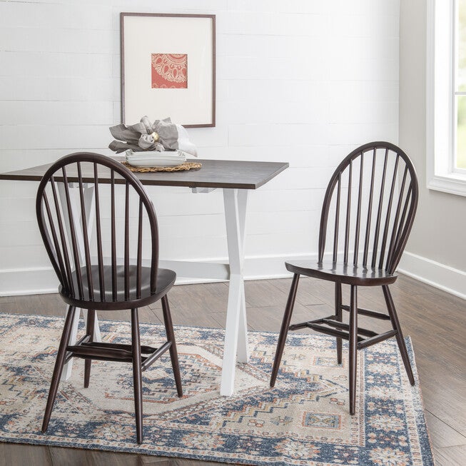 Erica Dining Chair Brown Set of 2, , alternate image number null