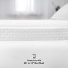 SensorPEDIC Euro Majestic 3-Inch Quilted Memory Foam Mattress Topper, , alternate image number null