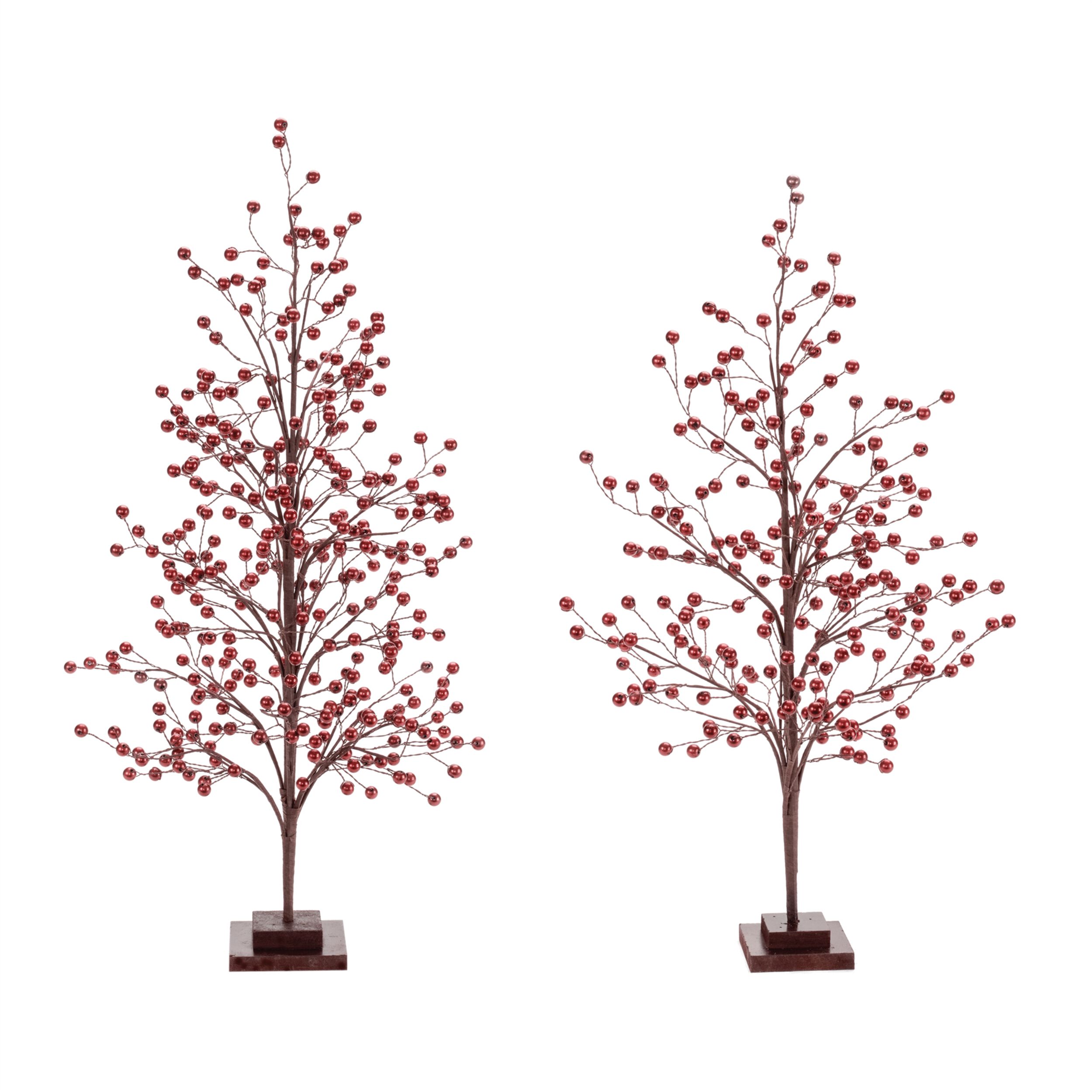 Berry Twig Tree (Set of 2), RED BROWN, hi-res image number 0