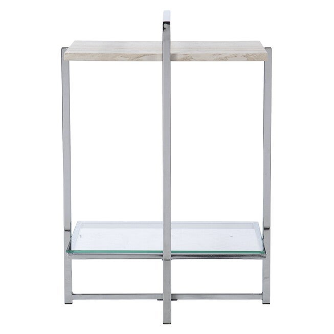 Libston Faux Marble Side Table, , on-hover image number null