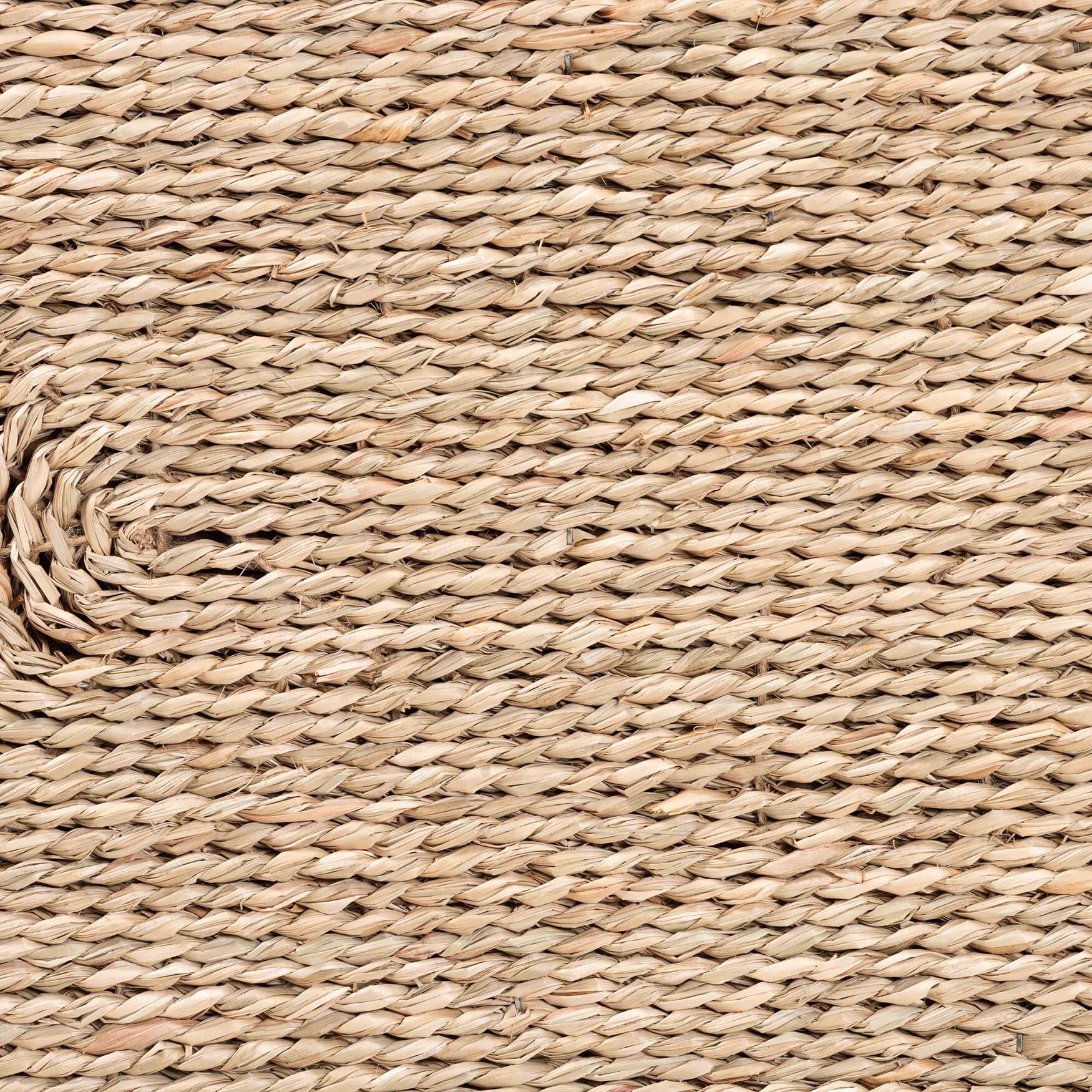 Adonica Modern Bohemian Natural Brown Jute and Wood End Table, , alternate image number 10