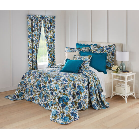 Florence Oversized Bedspread Brylane Home, 118 X 114 Duvet Cover King Size