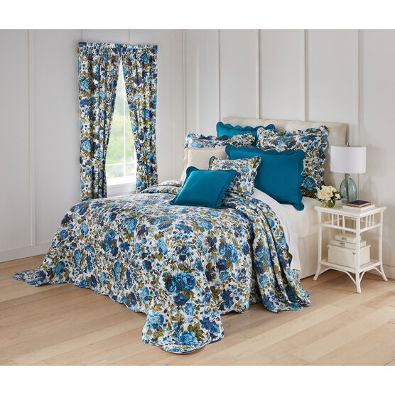 Florence Oversized Bedspread Brylane Home Florence Oversized Bedspread Brylane Home, How Large Is A King Size Bedspread