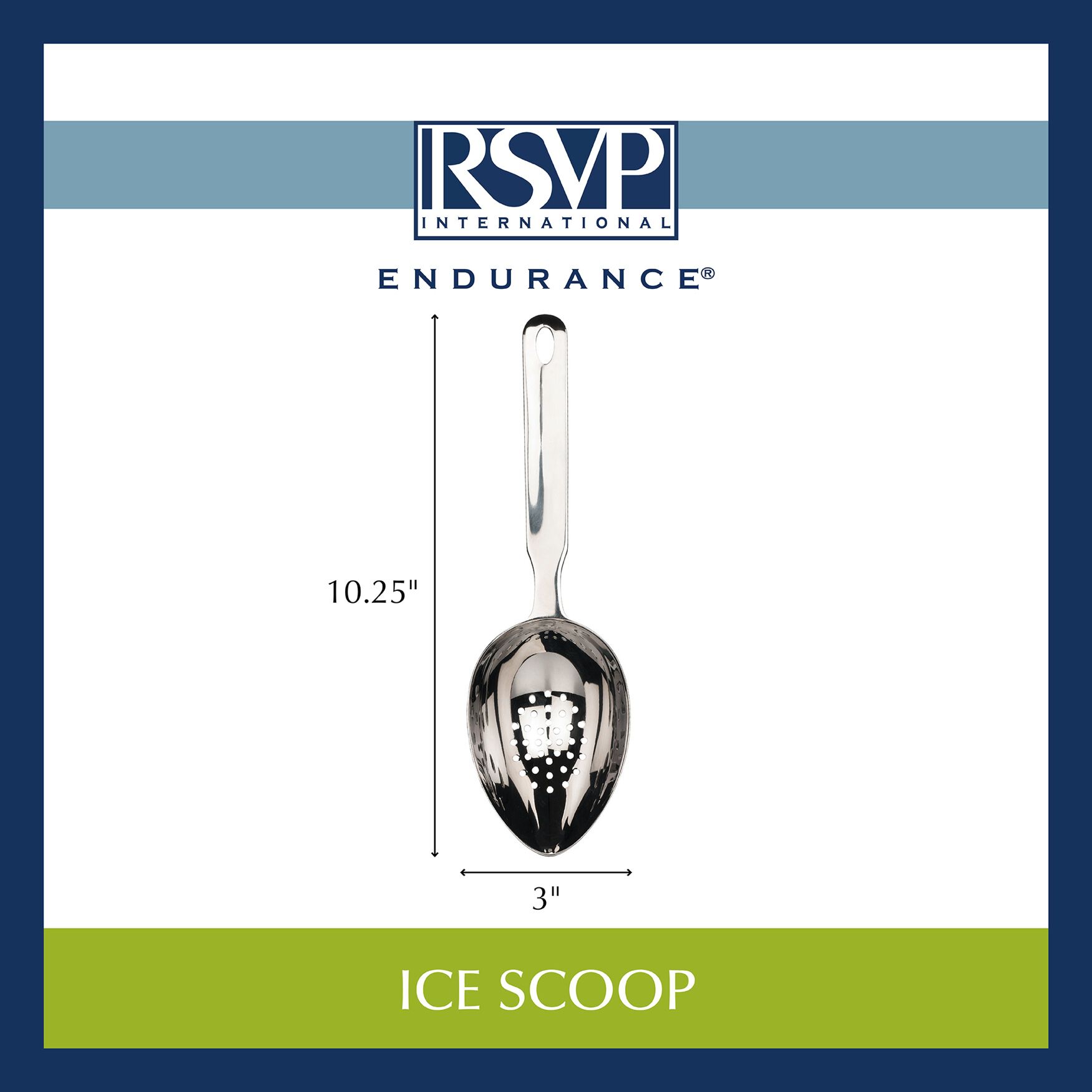 Ice Scoop Stainless Steel, , alternate image number 3