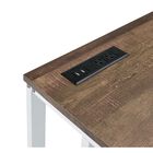 Built-In Usb Port Writing Desk, , alternate image number null