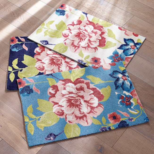 Zahara Small Floral Rug, , alternate image number null