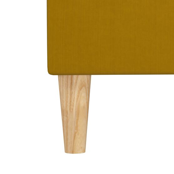 Velvet Platform Bed, , alternate image number null