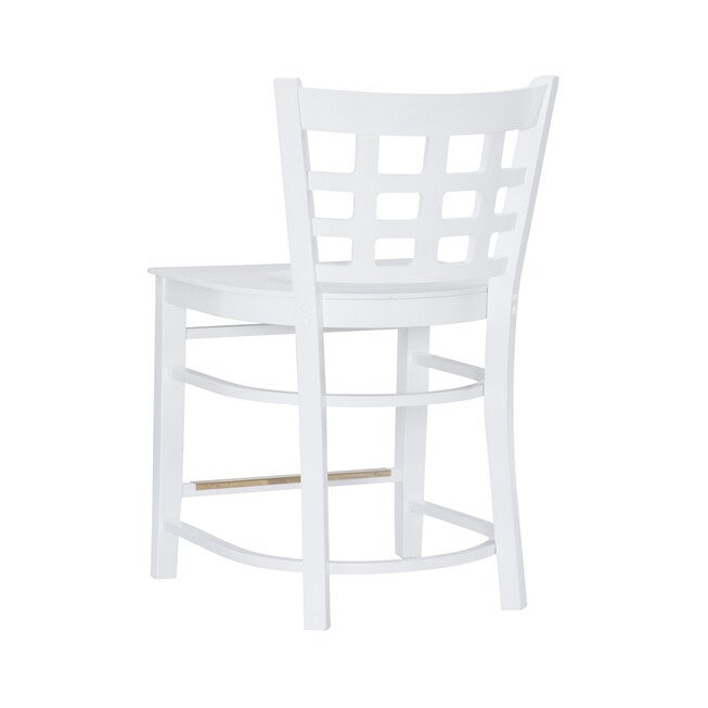 Lola Counter Stool White Set of 2, , alternate image number null