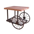 End Table, OAK ANTIQUE GRAY, hi-res image number null