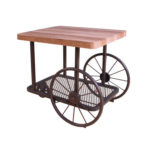 End Table, OAK ANTIQUE GRAY, hi-res image number null
