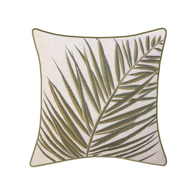 New York Botanical Garden® Fern Pillow Dec Pillow, NATURAL, hi-res image number 0