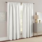 Ella European Matelassé Window Panel Pair, WHITE, hi-res image number null