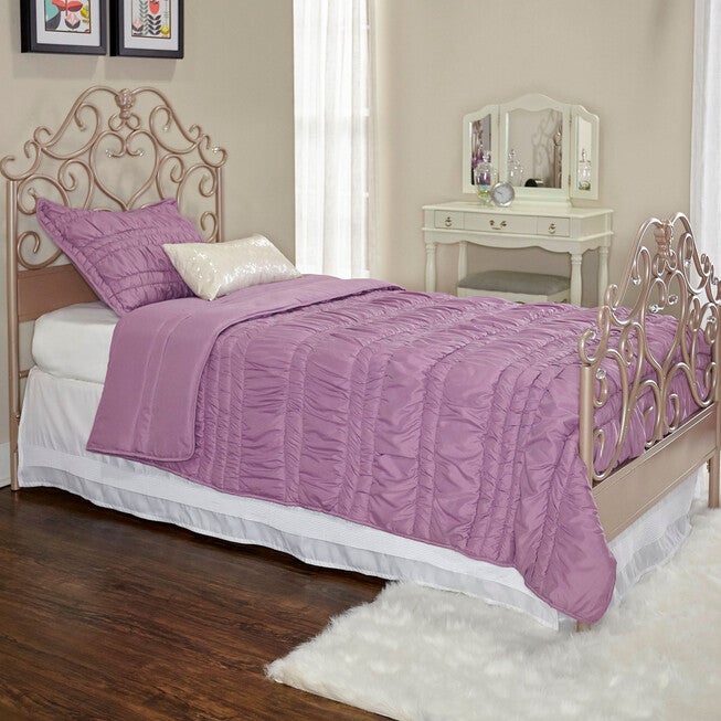 Elizabeth Twin Bed, ROSE GOLD, hi-res image number 0