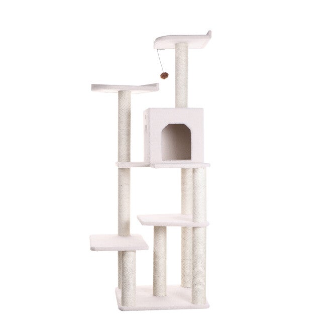 Real Wood 68 inches Six Levels Cat Tree Condo, , alternate image number 6