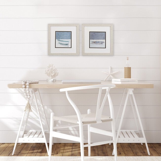 Docked Canoe Framed Wall Décor, Set Of 2, , on-hover image number 1