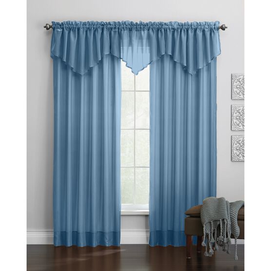BH Studio® Sheer Voile Ascot Valance, BH Studio® Sheer Voile Ascot Valance,