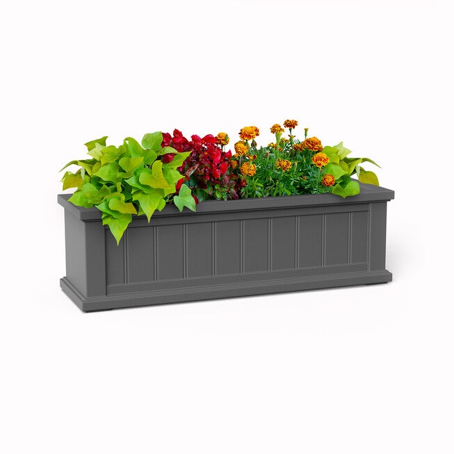 Cape Cod 3FT Window Box, GRAPHITE GREY, hi-res image number null