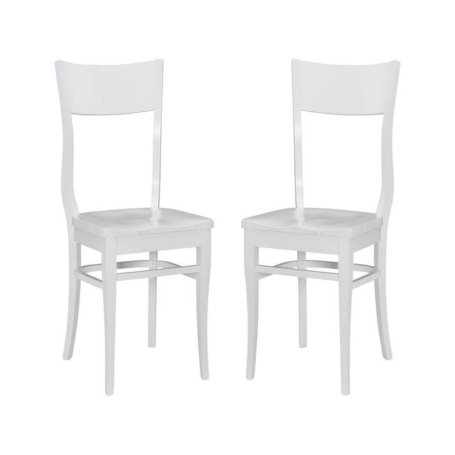 Chandler Side Chair White Set of 2, , alternate image number 3