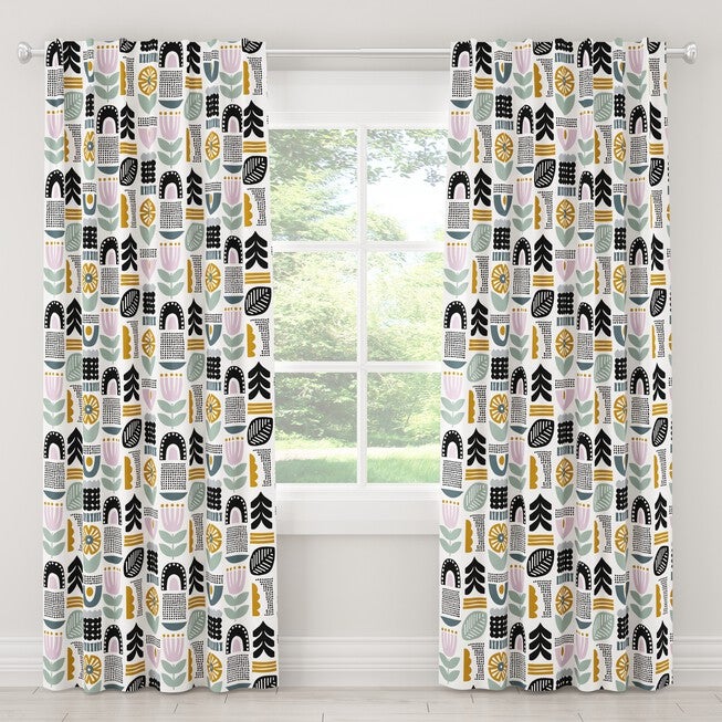 Helsinki Block Blackout Curtain, LAVENDER, hi-res image number null