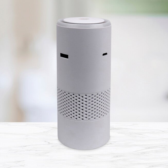Compact Clean Air Purifier, WHITE, hi-res image number 0