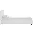 Twill Upholstered Platform Bed, , alternate image number null