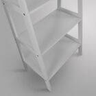 5-Shelf Ladder Bookcase-White, , alternate image number 10