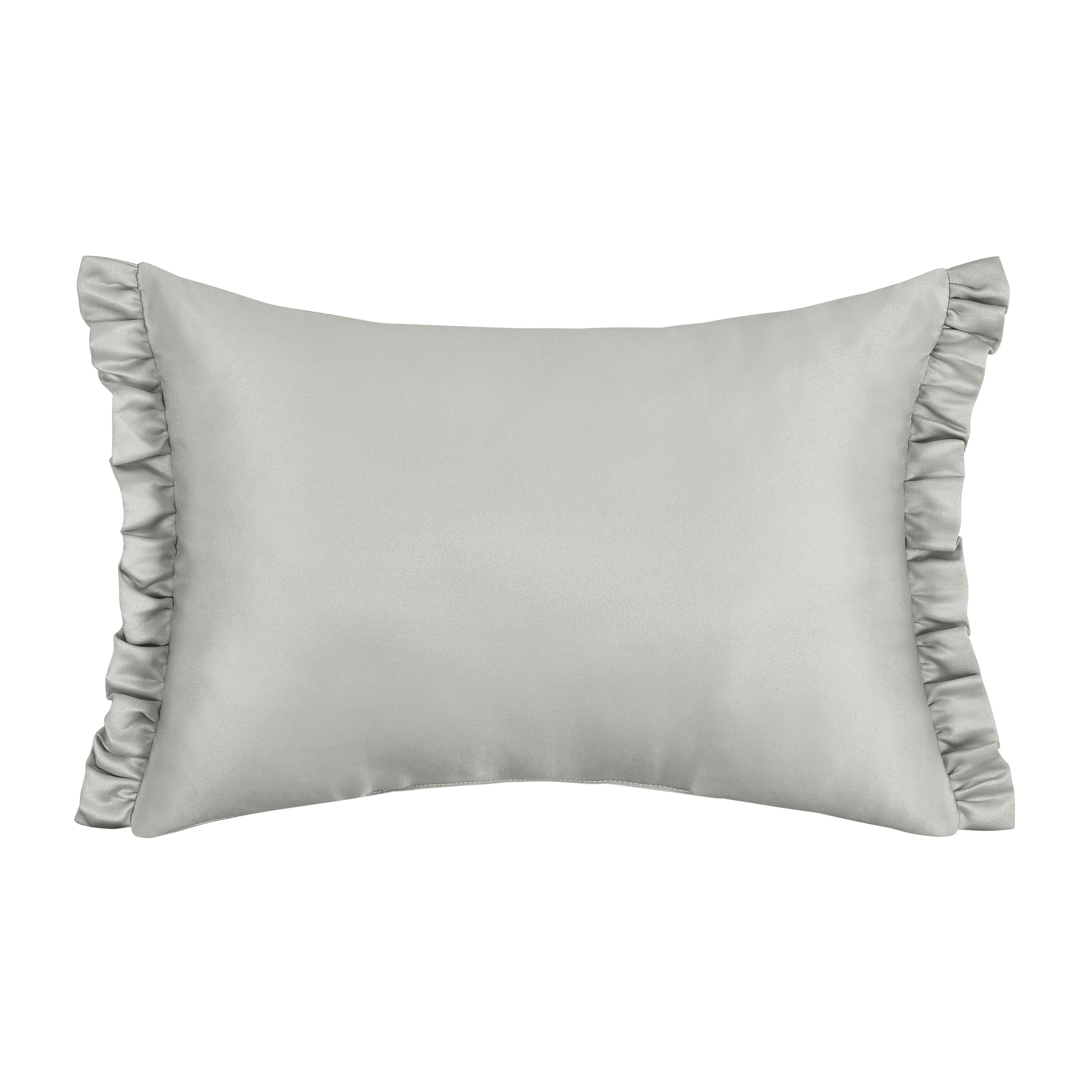 CALMFIELD BOUDOIR DECORATIVE THROW PILLOW, AQUA, on-hover image number 1