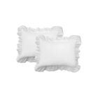 Fresh Idea Ruffled Eyelet 2-Pack Pillow Shams, WHITE, hi-res image number null