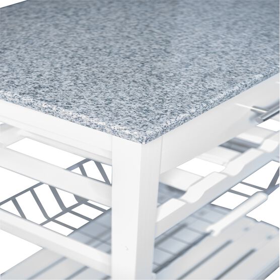 Kitchen Island Granite Top White, , alternate image number null