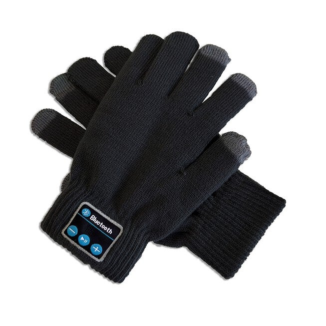 Bluetooth Phone Gloves, BLACK, hi-res image number null