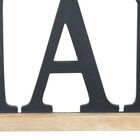 Black Wood Traditional Wall Decor, , alternate image number null