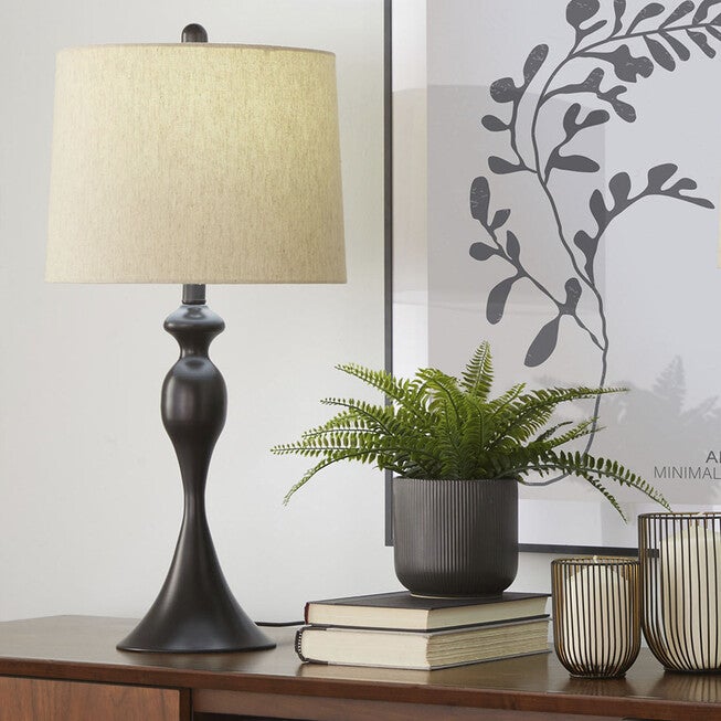 Ashland 27 inches Metal Table Lamp - Set Of 2, , alternate image number null
