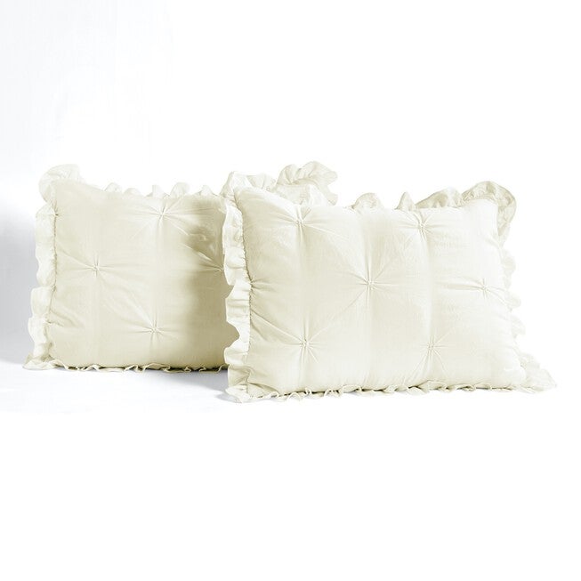 Ravello Pintuck Ruffle Skirt Bedspread 3 Pc Set, , alternate image number 13