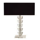 Silver Metal Glam Table Lamp, SILVER, hi-res image number null