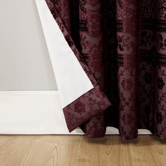 Ellyn Bonded Velvet Blackout Grommet Panel, , alternate image number null