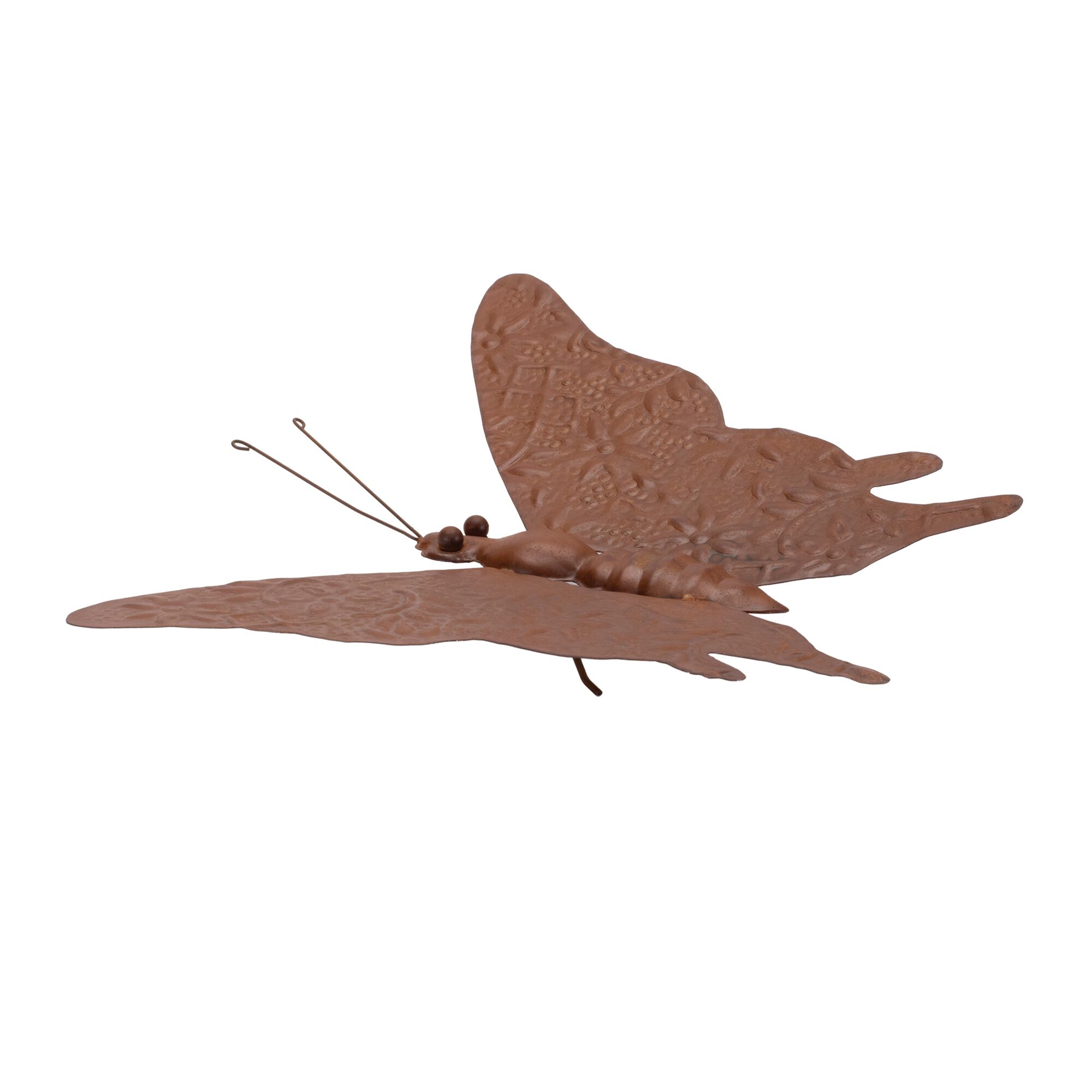 Bronze Metal Butterfly Garden Accent 12.5 inchesL, BRONZE, hi-res image number 0