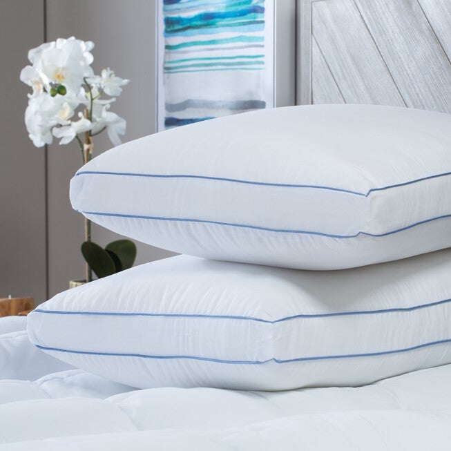 SensorPEDIC MemoryLOFT Deluxe Gusseted Pillow with Memory Foam Center, , alternate image number null