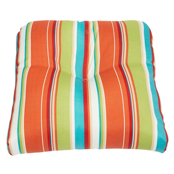 Tufted Wicker Chair Cushion, Tufted Wicker Chair Cushion,