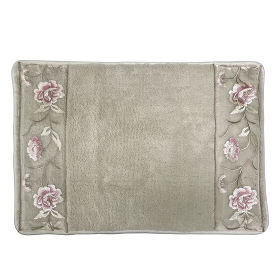 Dublin Rose Bath Rug Brylane Home