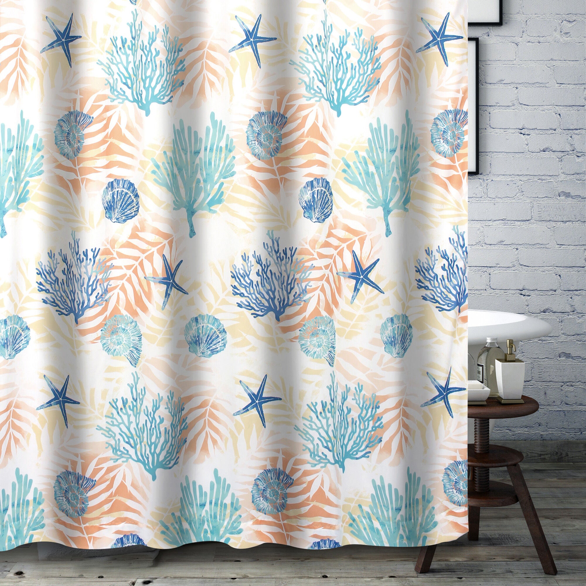 Montego Bath and Shower Curtain, AQUA, hi-res image number 0