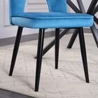 Nancy Teal Velvet Accent Dining Chair, Set of 2, , alternate image number null